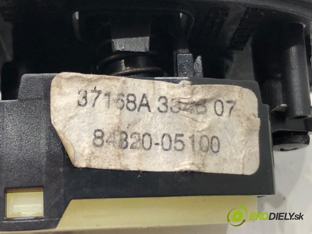 TOYOTA AVENSIS (_T25_) 2003 - 2008    2.0 D-4D (ADT250_) 93 kW [126 KM] olej napędowy 2006 - 2008  Prepínač okien 84820-05100 (Prepínače, spínače, tlačidlá a ovládače kúrenia)