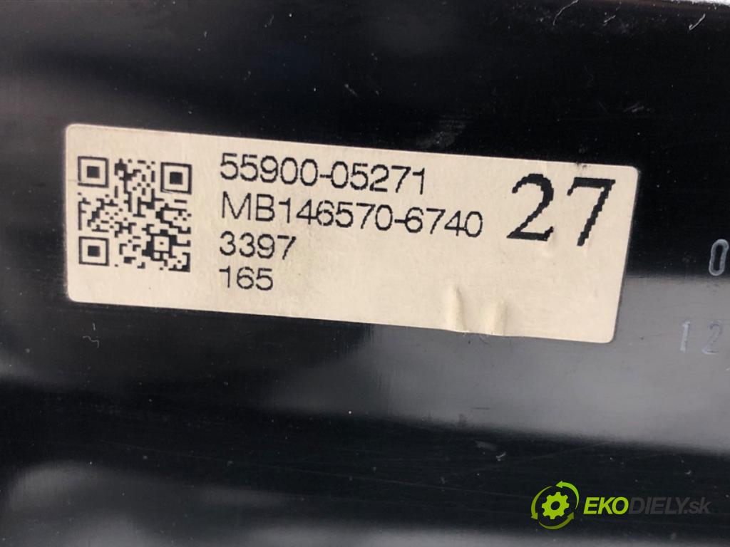 TOYOTA AVENSIS (_T25_) 2003 - 2008    2.0 D-4D (ADT250_) 93 kW [126 KM] olej napędowy 2006 - 2008  Panel ovládania kúrenia 55900-05271 (Prepínače, spínače, tlačidlá a ovládače kúrenia)