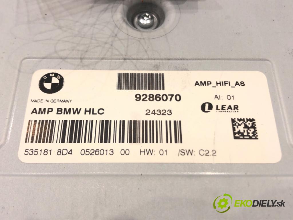 BMW 3 Touring (F31) 2012 - 2019    320 d 135 kW [184 KM] olej napędowy 2012 - 2016  Zosilňovač 9286070 (Zosilňovače)