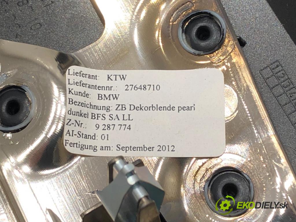 BMW 3 Touring (F31) 2012 - 2019    320 d 135 kW [184 KM] olej napędowy 2012 - 2016  lišty kryt 9287774 (Lišty)