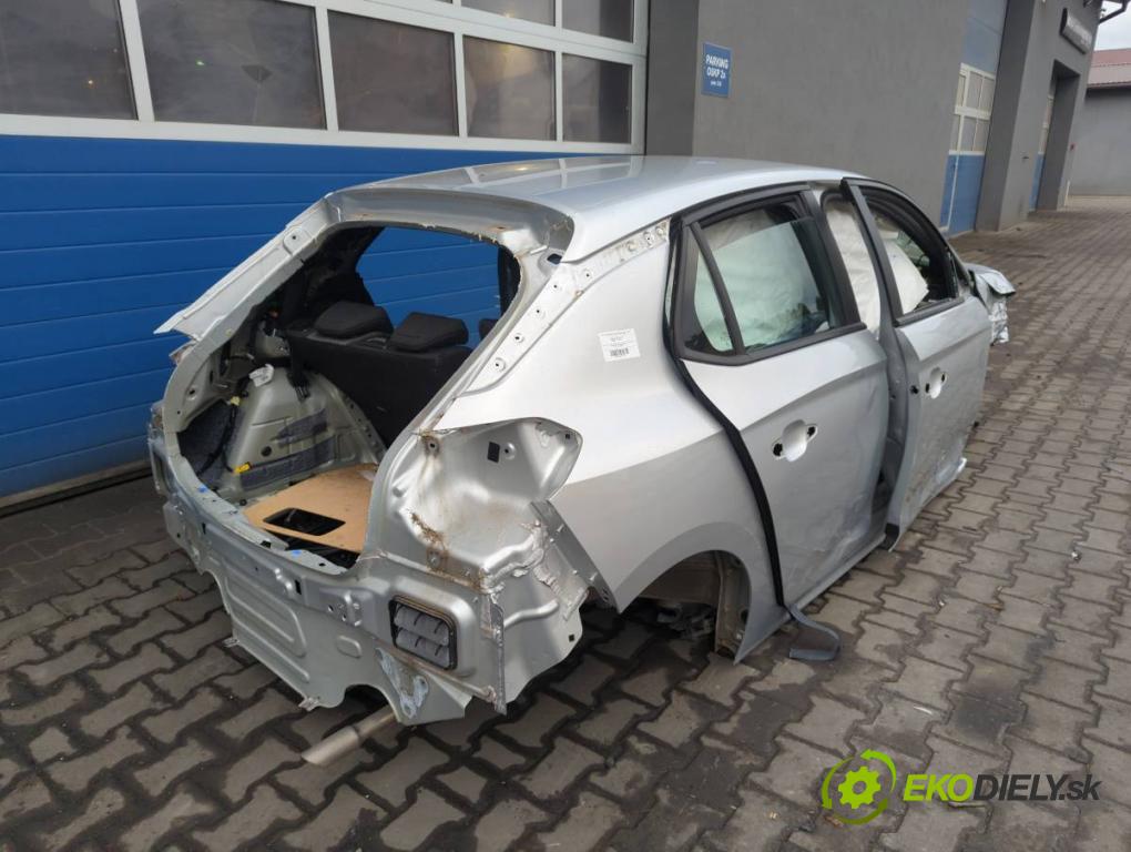 OPEL CORSA F 2019 - 2022    1.2 (68) 55 kW [75 KM] benzyna 2019 - 2022  KAROSERIA ČTVRŤÁK blatník zadní část levý pravý práh střecha PODŁUŻNICA levý 