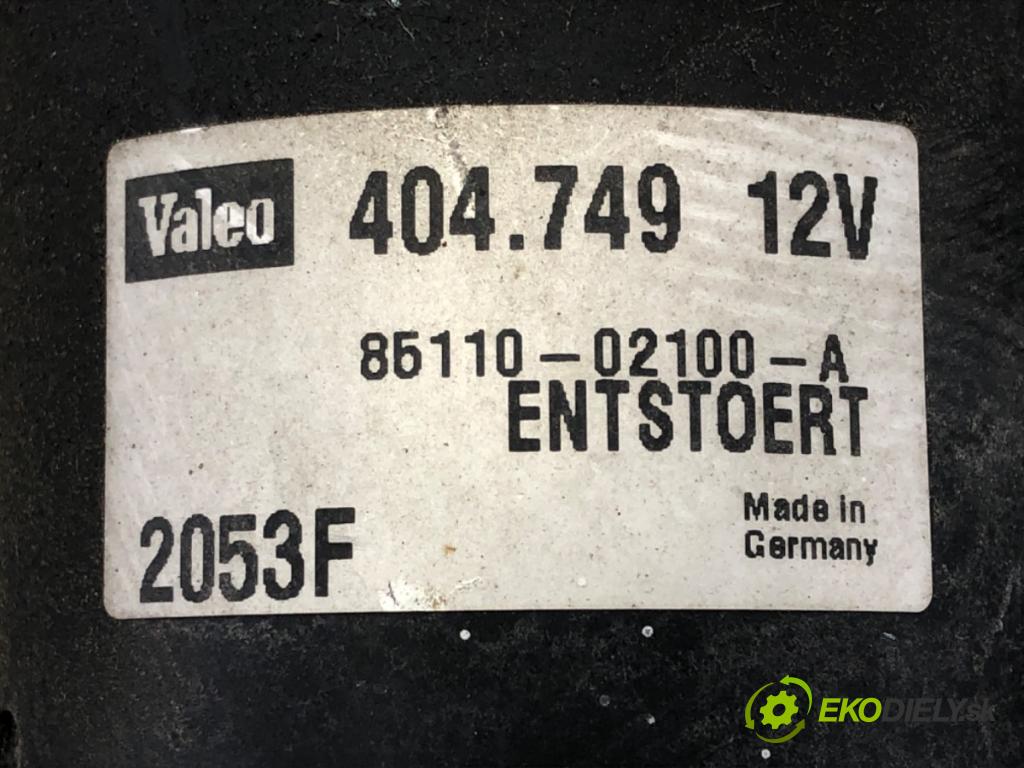 TOYOTA COROLLA (_E12_) 2001 - 2007    1.6 VVT-i (ZZE121_) 81 kW [110 KM] benzyna 2002 - 2006  Mechanizmus stieračov predný 85110-02100 (Motorčeky stieračov predné)