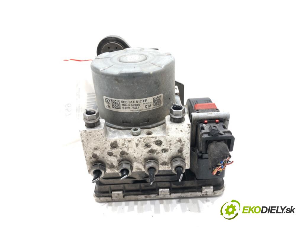 VW T-ROC (A11) 2017 - 2022    1.5 TSI 4motion 110 kW [150 KM] benzyna 2018 - 2022  Pumpa ABS 5Q0614517EF (Pumpy ABS)