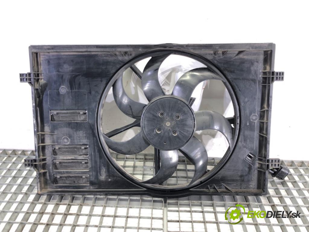 VW T-ROC (A11) 2017 - 2022    1.5 TSI 4motion 110 kW [150 KM] benzyna 2018 - 2022  ventilátor chladiče 5Q0959455BE 5Q0121205AP (Ventilátory)
