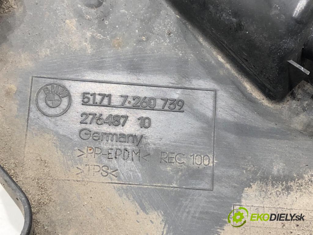 BMW 3 Touring (F31) 2012 - 2019    320 d 135 kW [184 KM] olej napędowy 2012 - 2016  podblatník trojuhelník levý přední část 7260739