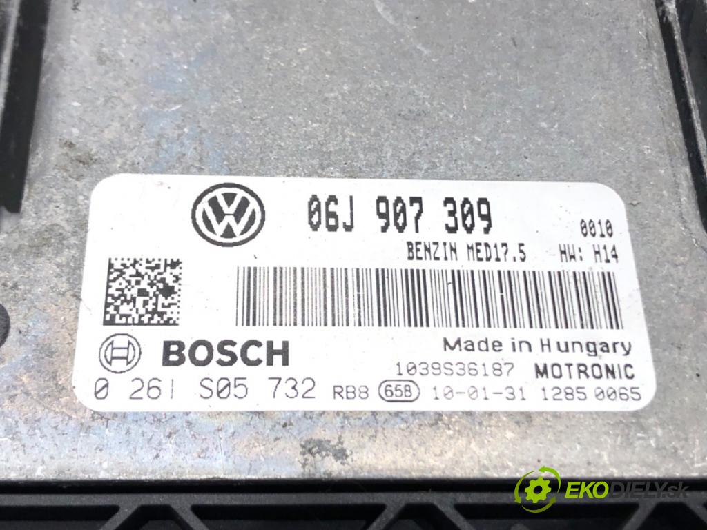 VW PASSAT CC B6 (357) 2008 - 2012    1.8 TSI 118 kW [160 KM] benzyna 2008 - 2012  riadiaca jednotka Motor 06J907309 (Riadiace jednotky)