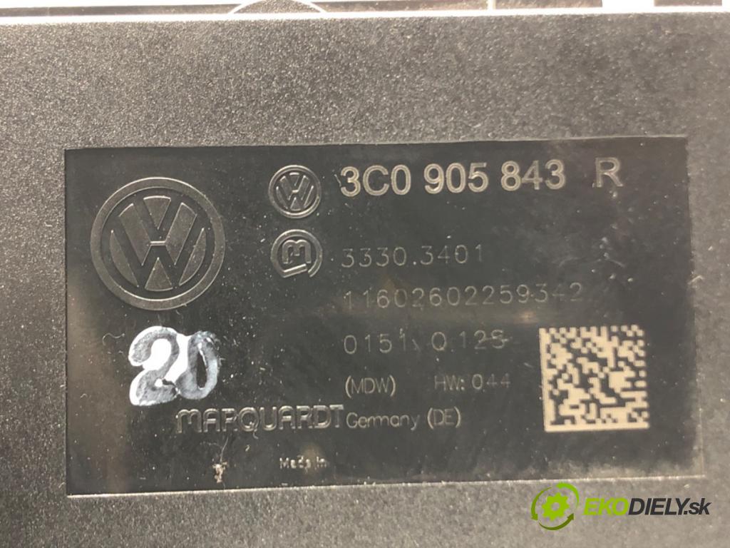 VW PASSAT CC B6 (357) 2008 - 2012    1.8 TSI 118 kW [160 KM] benzyna 2008 - 2012  spinačka 3C0905843R (Spínacie skrinky a kľúče)