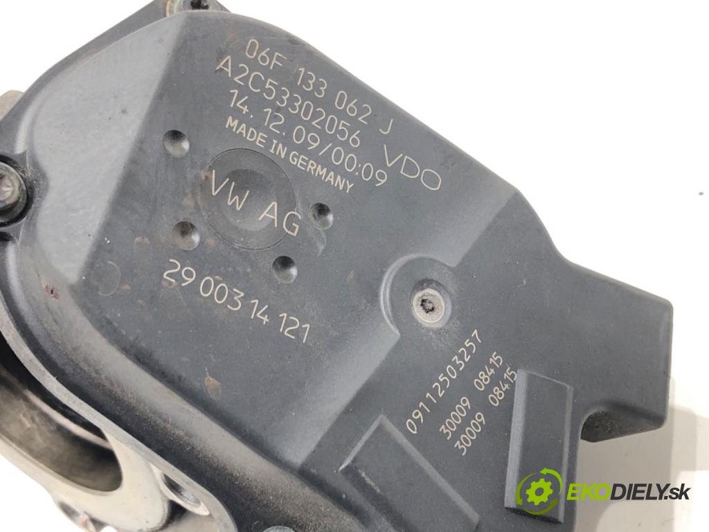 VW PASSAT CC B6 (357) 2008 - 2012    1.8 TSI 118 kW [160 KM] benzyna 2008 - 2012  Škrtiaca klapka 06F133062J (Škrtiace klapky)