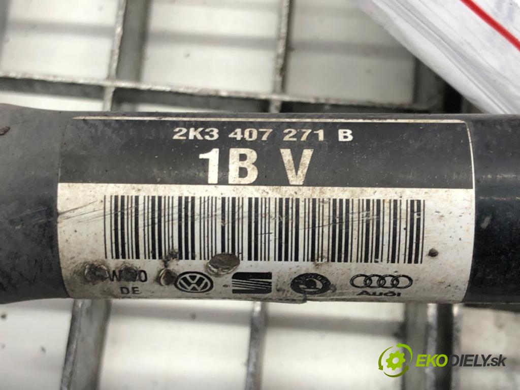 VW PASSAT CC B6 (357) 2008 - 2012    1.8 TSI 118 kW [160 KM] benzyna 2008 - 2012  Poloos ľavy predný 2K3407271B