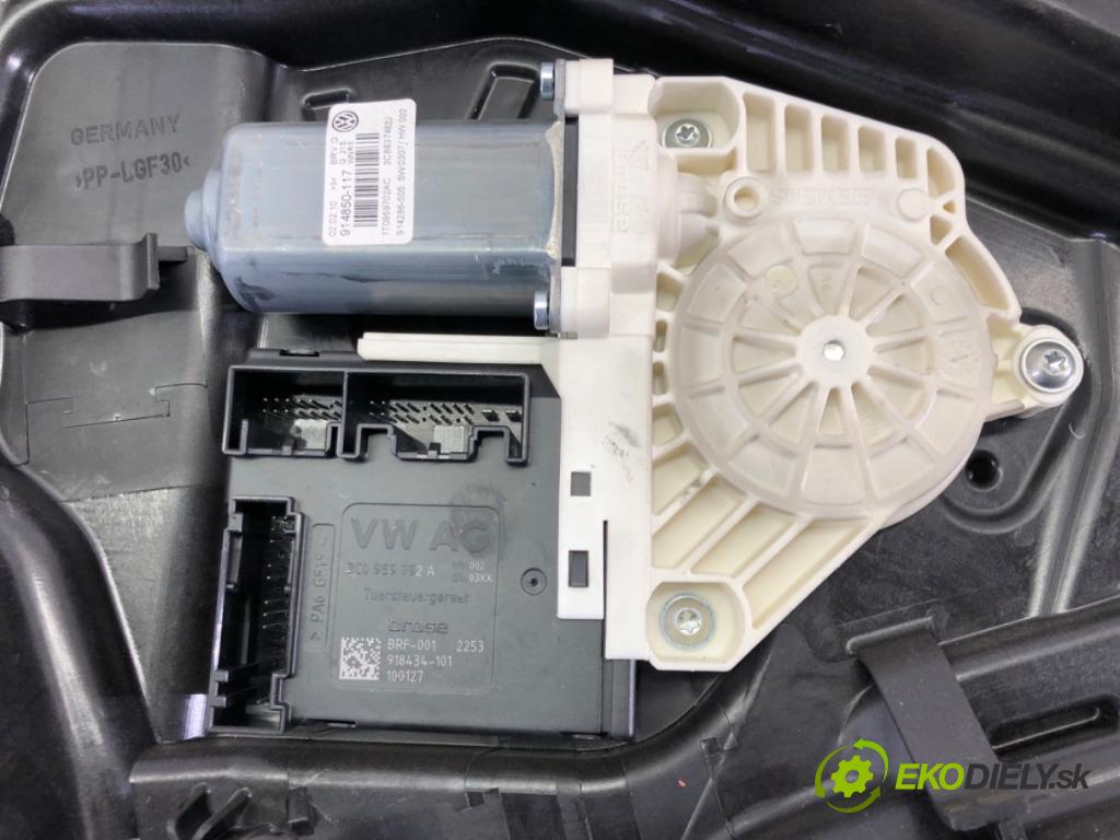 VW PASSAT CC B6 (357) 2008 - 2012    1.8 TSI 118 kW [160 KM] benzyna 2008 - 2012  mechanismus okna pravý přední část 3C0959792A