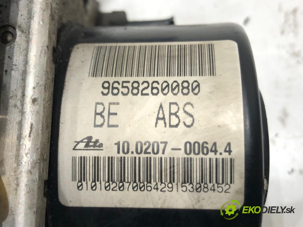 CITROEN C3 I (FC_, FN_) 2002 - 2022    1.1 i 44 kW [60 KM] benzyna 2002 - 2022  Pumpa ABS 9658260080 (Pumpy ABS)