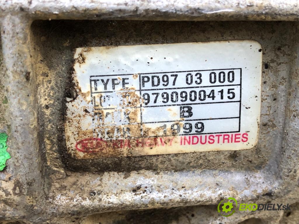 DAEWOO LUBLIN II Autobus 1997 - 2022    2.4 TD 64 kW [87 KM] olej napędowy 1997 - 1999  Prevodovka PD9703000 (Prevodovky)