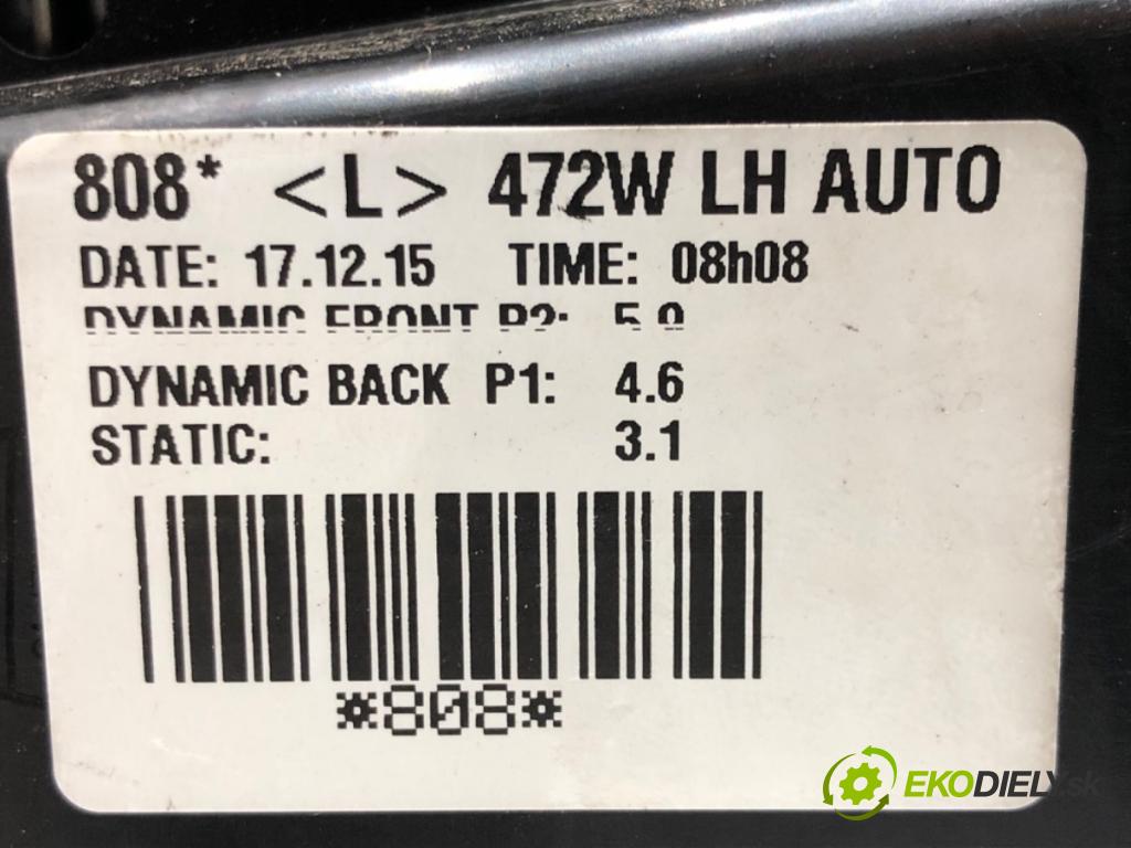 TOYOTA AURIS Kombi (_E18_) 2013 - 2018    1.8 Hybrid (ZWE186_) 73 kW [99 KM] Hybryda silnik benzynowy / elektryczny 2013 - 2018  topení 472W