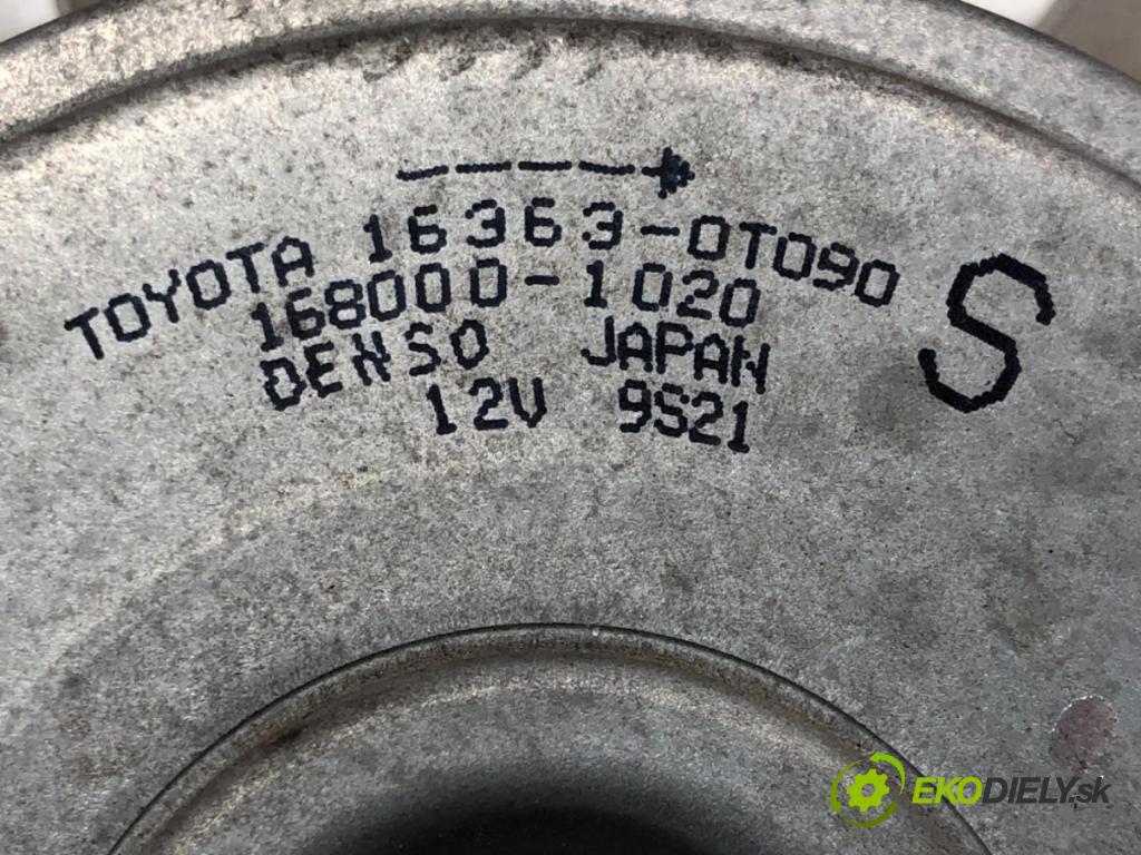 TOYOTA AURIS Kombi (_E18_) 2013 - 2018    1.8 Hybrid (ZWE186_) 73 kW [99 KM] Hybryda silnik benzynowy / elektryczny 2013 - 2018  Ventilátor chladiča 16363-0T090 (Ventilátory)