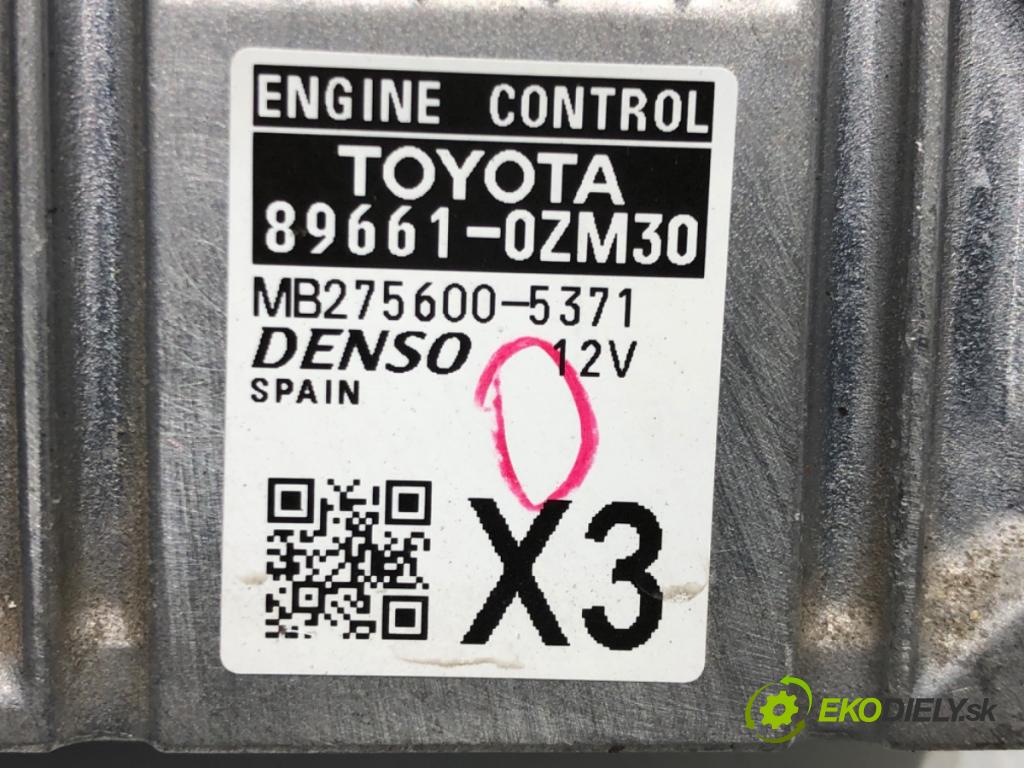 TOYOTA AURIS Kombi (_E18_) 2013 - 2018    1.8 Hybrid (ZWE186_) 73 kW [99 KM] Hybryda silnik benzynowy / elektryczny 2013 - 2018  riadiaca jednotka Motor 89661-0ZM30 (Riadiace jednotky)