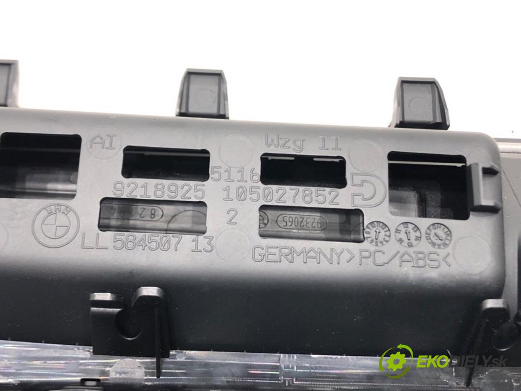 BMW 3 Touring (F31) 2012 - 2019    320 d 135 kW [184 KM] olej napędowy 2012 - 2016  Držiak na nápoje 9218925 (Úchyty, držiaky na nápoje)