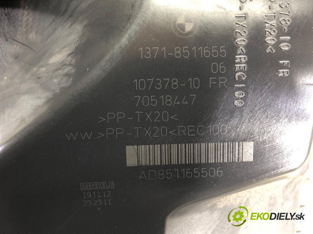 BMW 3 Touring (F31) 2012 - 2019    320 d 135 kW [184 KM] olej napędowy 2012 - 2016  Obal filtra vzduchu 8511655 (Obaly filtrov vzduchu)