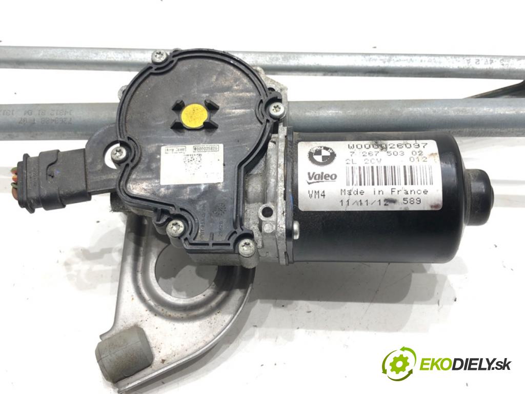 BMW 3 Touring (F31) 2012 - 2019    320 d 135 kW [184 KM] olej napędowy 2012 - 2016  Mechanizmus stieračov predný 7267503 (Motorčeky stieračov predné)