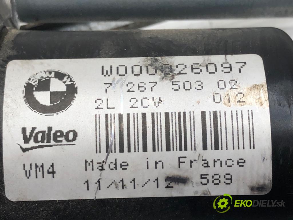 BMW 3 Touring (F31) 2012 - 2019    320 d 135 kW [184 KM] olej napędowy 2012 - 2016  Mechanizmus stieračov predný 7267503 (Motorčeky stieračov predné)