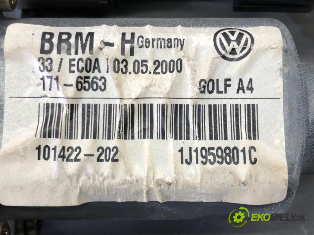 VW GOLF IV (1J1) 1997 - 2008    2.0 85 kW [115 KM] benzyna 1998 - 2004  mechanismus okna levý přední část 1J1959801C