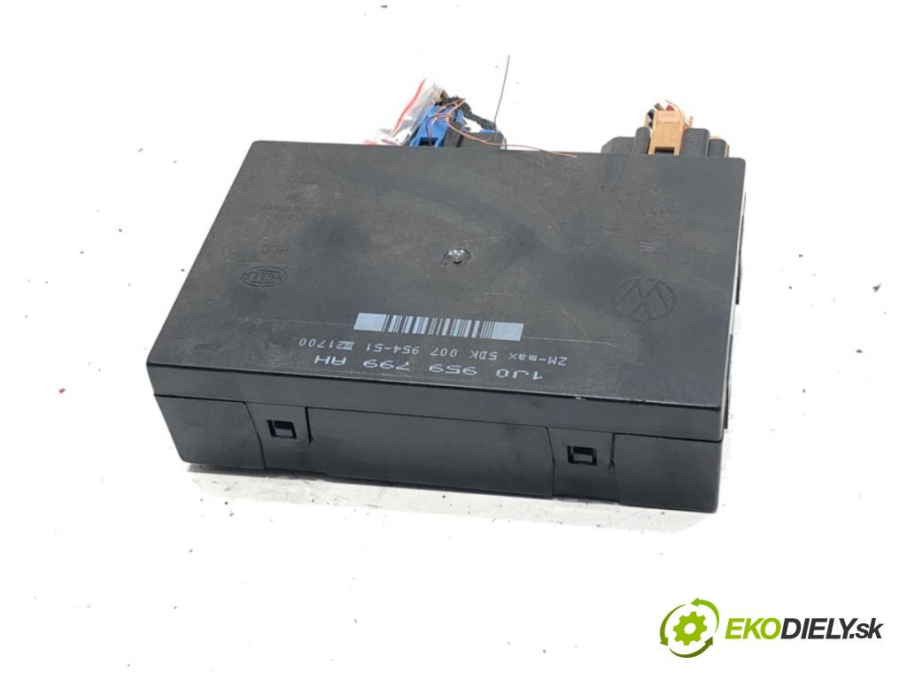 VW GOLF IV (1J1) 1997 - 2008    2.0 85 kW [115 KM] benzyna 1998 - 2004  Modul komfortu 1J0959799AH (Moduly komfortu)