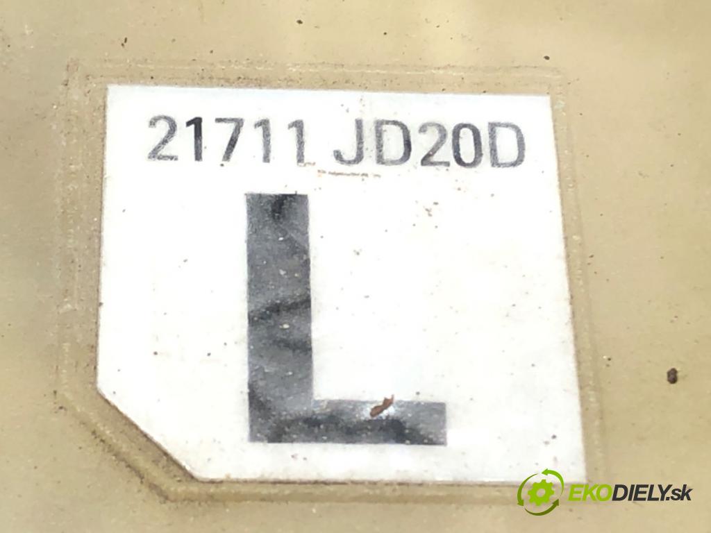 NISSAN QASHQAI / QASHQAI +2 I (J10, NJ10, JJ10E) 2006 - 2014    2.0 104 kW [141 KM] benzyna 2007 - 2013  Nádržka vyrovnávacia (kvapaliny) chladiaceho 21711JD20D