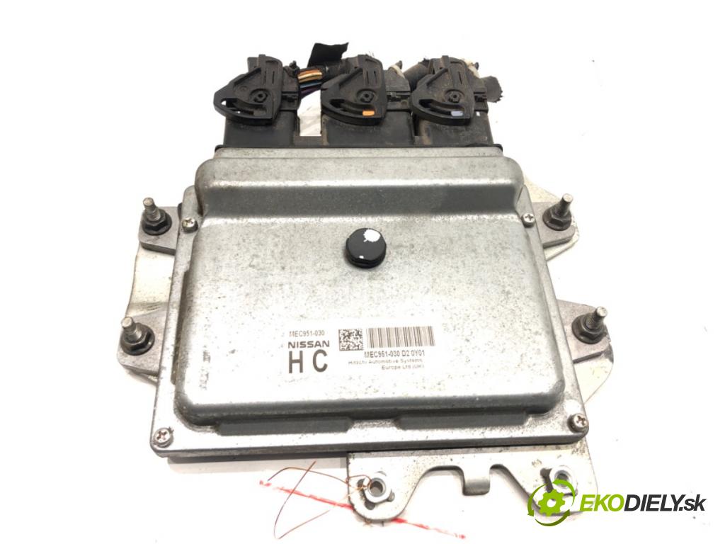 NISSAN QASHQAI / QASHQAI +2 I (J10, NJ10, JJ10E) 2006 - 2014    2.0 104 kW [141 KM] benzyna 2007 - 2013  riadiaca jednotka Motor MEC951-030 (Riadiace jednotky)