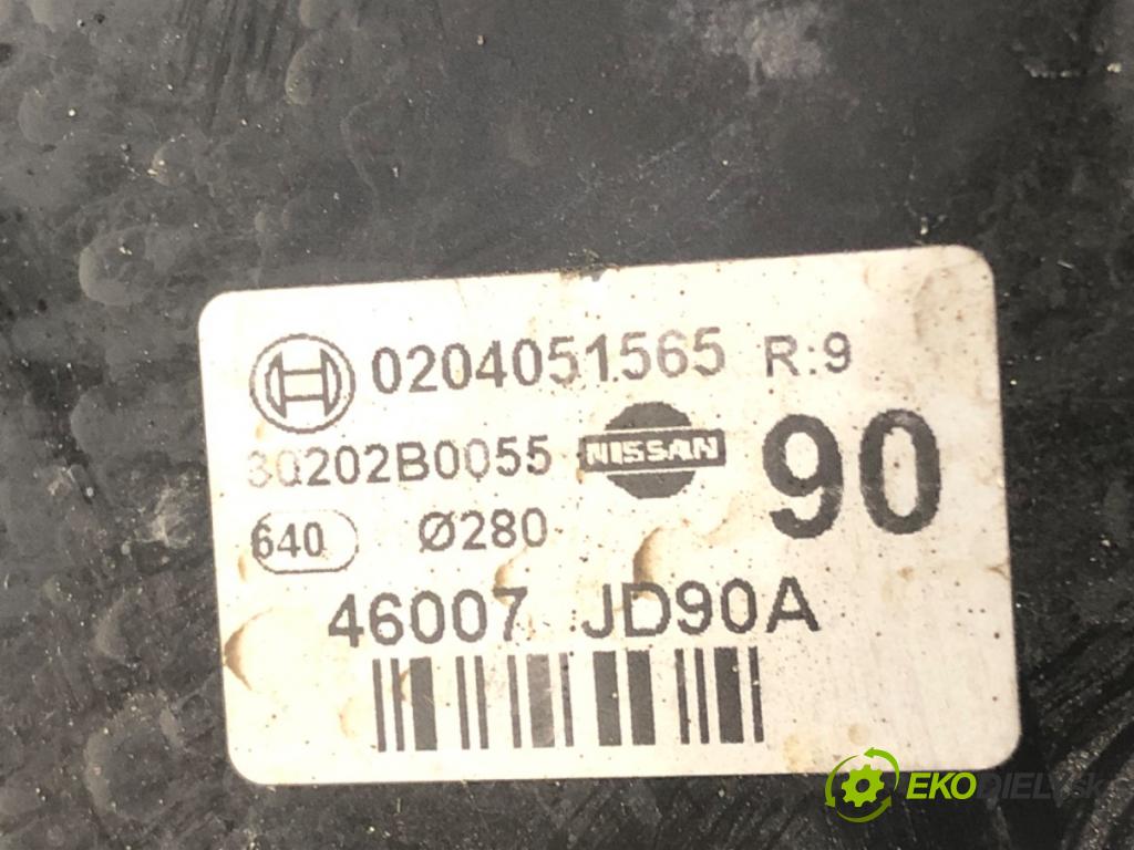 NISSAN QASHQAI / QASHQAI +2 I (J10, NJ10, JJ10E) 2006 - 2014    2.0 104 kW [141 KM] benzyna 2007 - 2013  Posilovač bŕzd 46007-JD90A