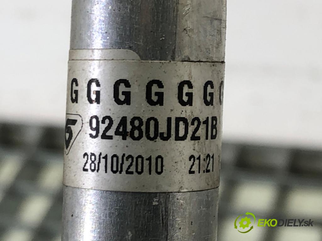 NISSAN QASHQAI / QASHQAI +2 I (J10, NJ10, JJ10E) 2006 - 2014    2.0 104 kW [141 KM] benzyna 2007 - 2013  rúrka klimatizácie 92480JD21B (Rúrky klimatizácie)