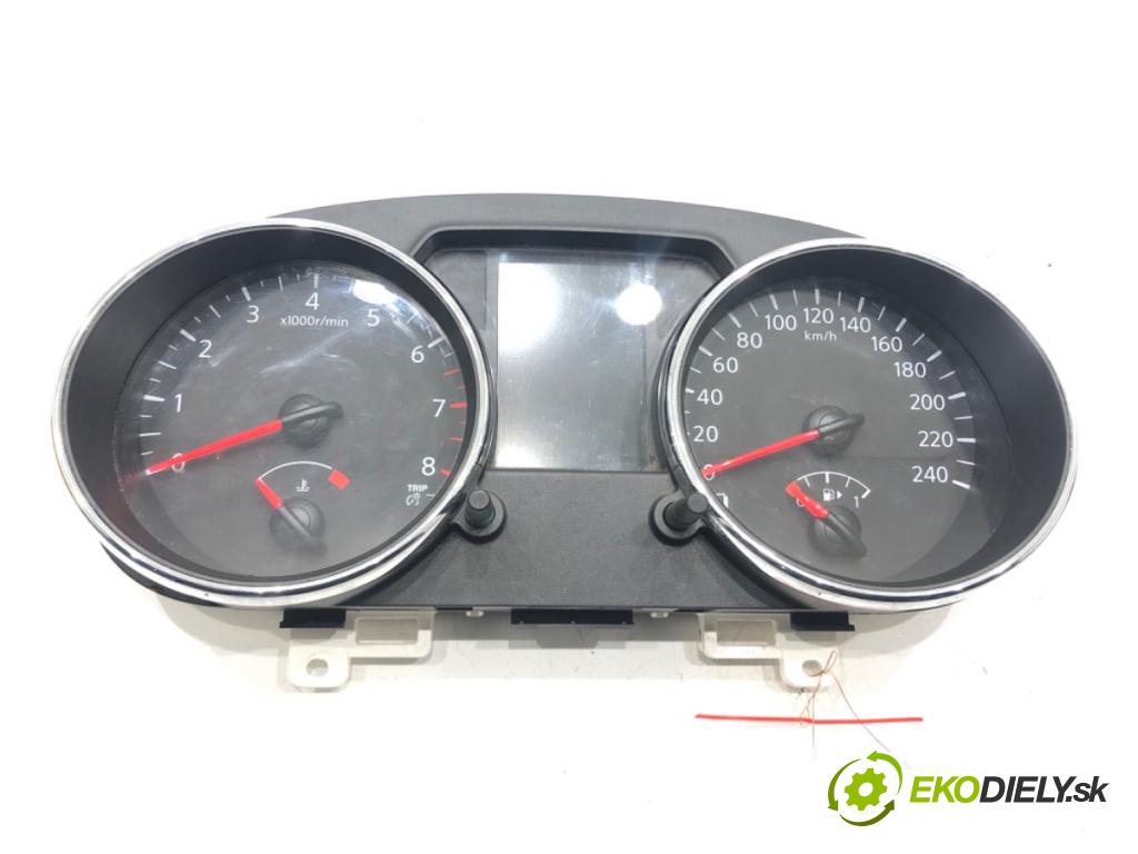 NISSAN QASHQAI / QASHQAI +2 I (J10, NJ10, JJ10E) 2006 - 2014    2.0 104 kW [141 KM] benzyna 2007 - 2013  Prístrojovka 24810BR50B (Prístrojové dosky, displeje)