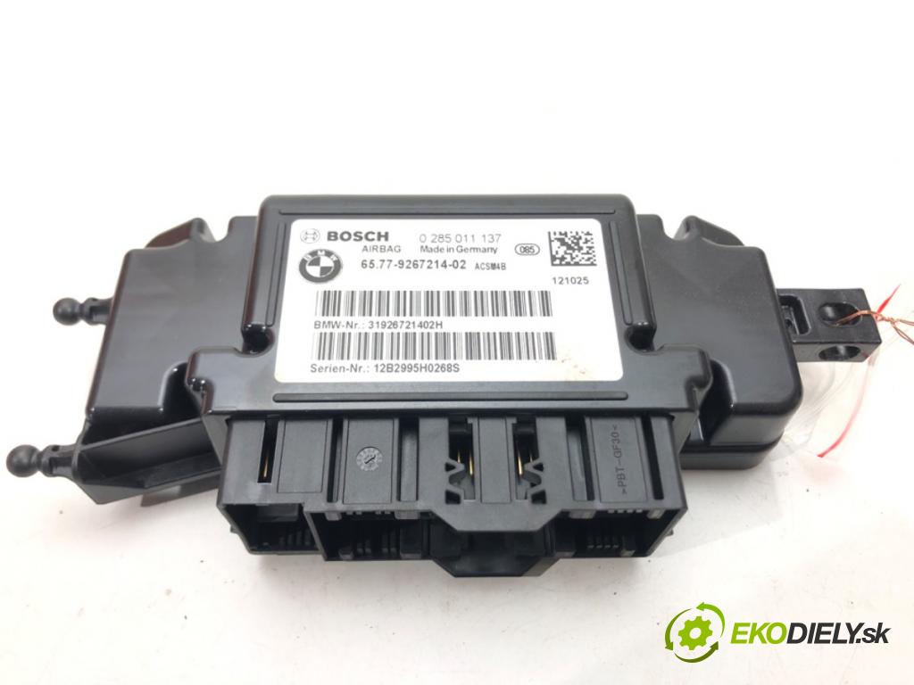 BMW 3 Touring (F31) 2012 - 2019    320 d 135 kW [184 KM] olej napędowy 2012 - 2016  senzor airbag 9267214 (Snímače)
