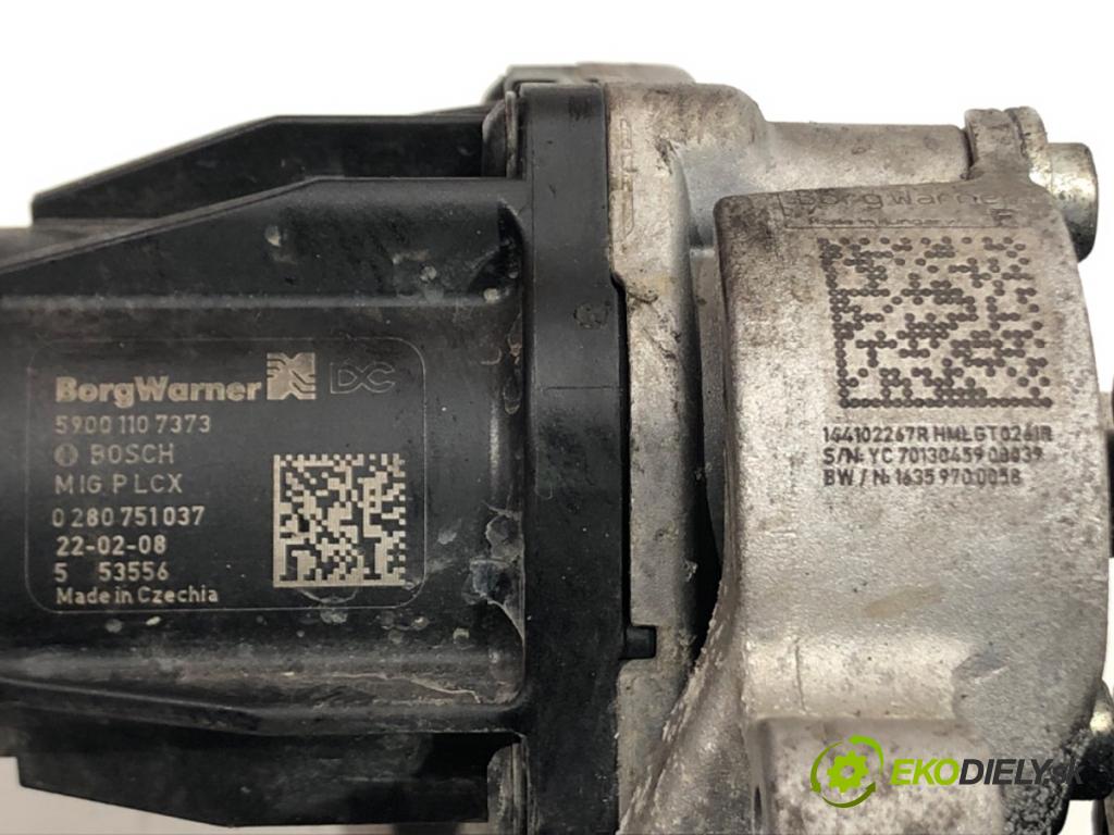 DACIA DUSTER (HM_) 2017 - 2022    1.5 dCi 115 (HMAD) 85 kW [116 KM] olej napędowy 2017 - 2022  turbo 144102267R (Turbodúchadla (kompletní))