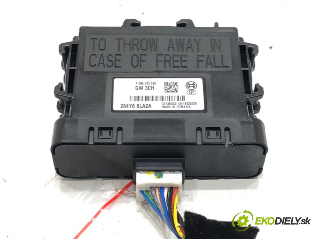 DACIA DUSTER (HM_) 2017 - 2022    1.5 dCi 115 (HMAD) 85 kW [116 KM] olej napędowy 2017 - 2022  Modul Riadiaca jednotka 284Y66LA2A (Ostatné)