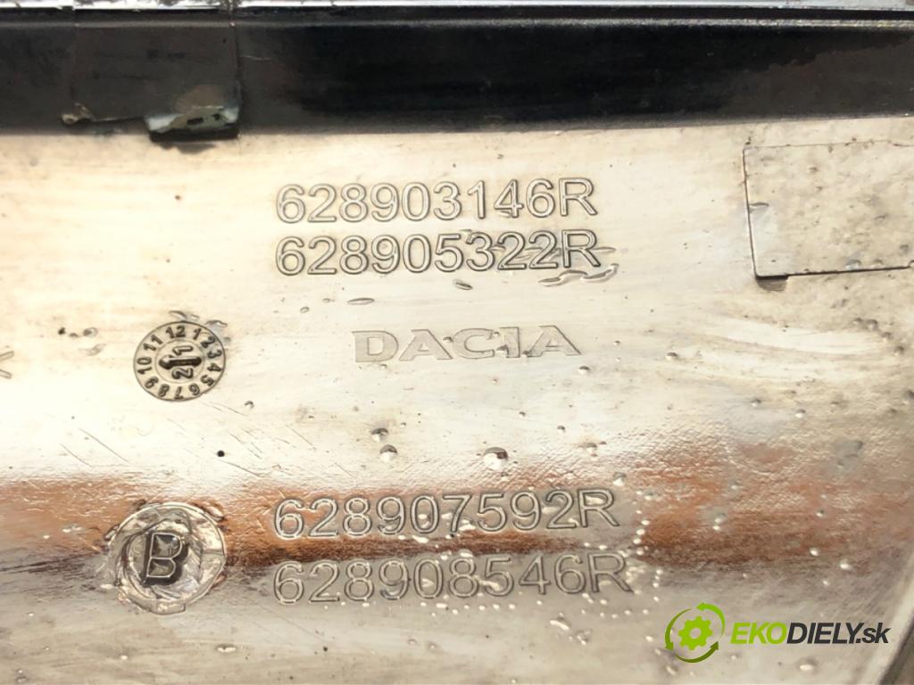 DACIA DUSTER (HM_) 2017 - 2022    1.5 dCi 115 (HMAD) 85 kW [116 KM] olej napędowy 2017 - 2022  znak LOGO: značky přední část 628903146R