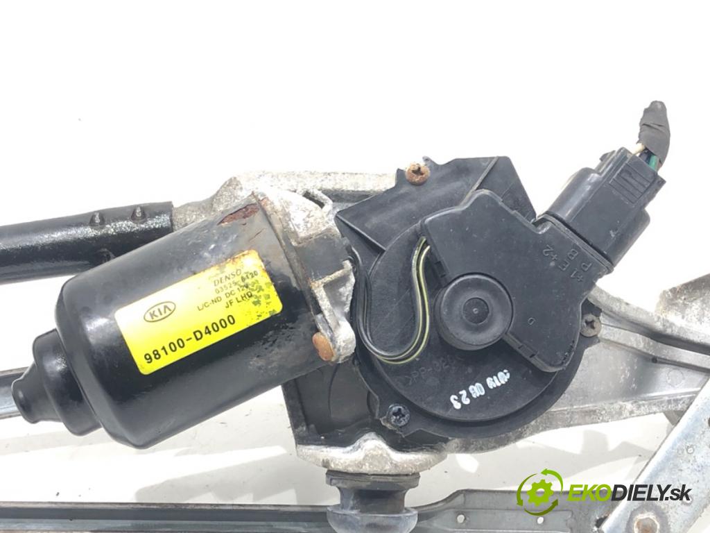 KIA OPTIMA Sportswagon (JF) 2016 - 2022    1.6 CRDi 100 kW [136 KM] olej napędowy 2018 - 2022  Mechanizmus stieračov predný 98100-D4000 (Motorčeky stieračov predné)