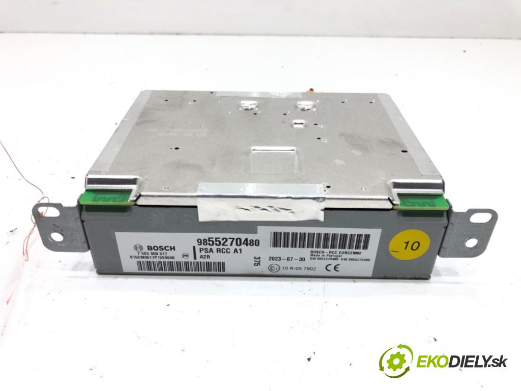 TOYOTA PROACE CITY VERSO nadwozie wielkoprzestrzenne (MPV) 2019 - 2022    1.5 D-4D 130 (BKYMA) 96 kW [131 KM] olej napędowy 2019 - 2022  RADIO 9855270480 (Audio zariadenia)