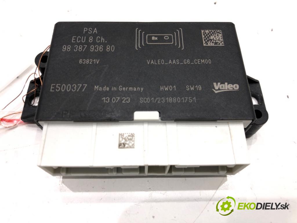 TOYOTA PROACE CITY VERSO nadwozie wielkoprzestrzenne (MPV) 2019 - 2022    1.5 D-4D 130 (BKYMA) 96 kW [131 KM] olej napędowy 2019 - 2022  Modul PDC 9838793680 (Ostatné)