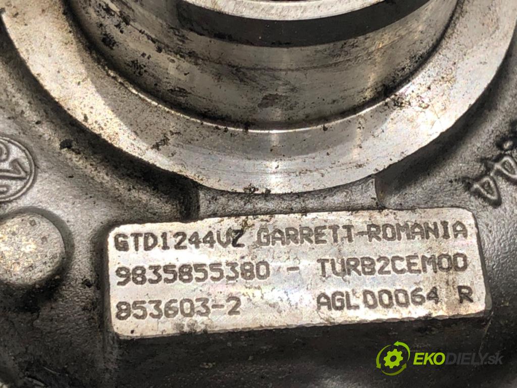 TOYOTA PROACE CITY VERSO nadwozie wielkoprzestrzenne (MPV) 2019 - 2022    1.5 D-4D 130 (BKYMA) 96 kW [131 KM] olej napędowy 2019 - 2022  turbo 9835855380 (Turbodúchadla (kompletní))