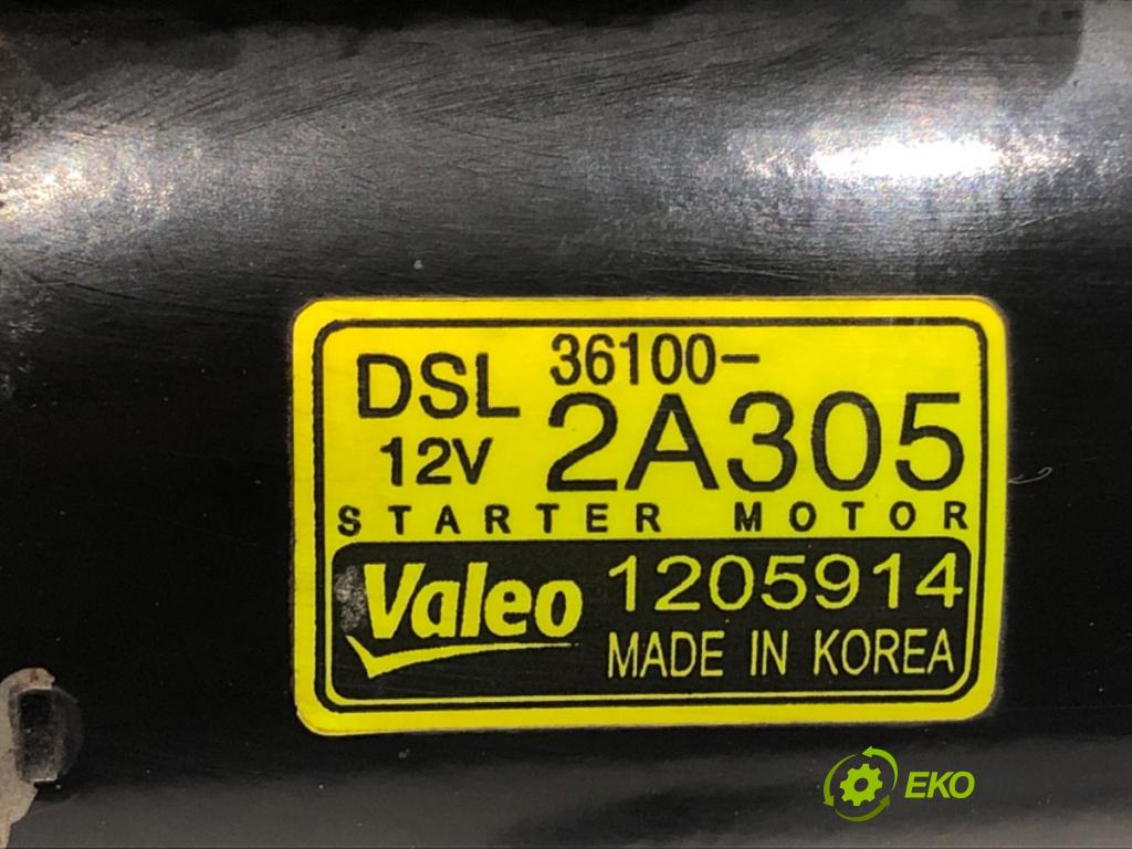 HYUNDAI i30 (GD) 2011 - 2022    1.6 CRDi 94 kW [128 KM] olej napędowy 2011 - 2015  Štartér 36100-2A305 (Štartéry)