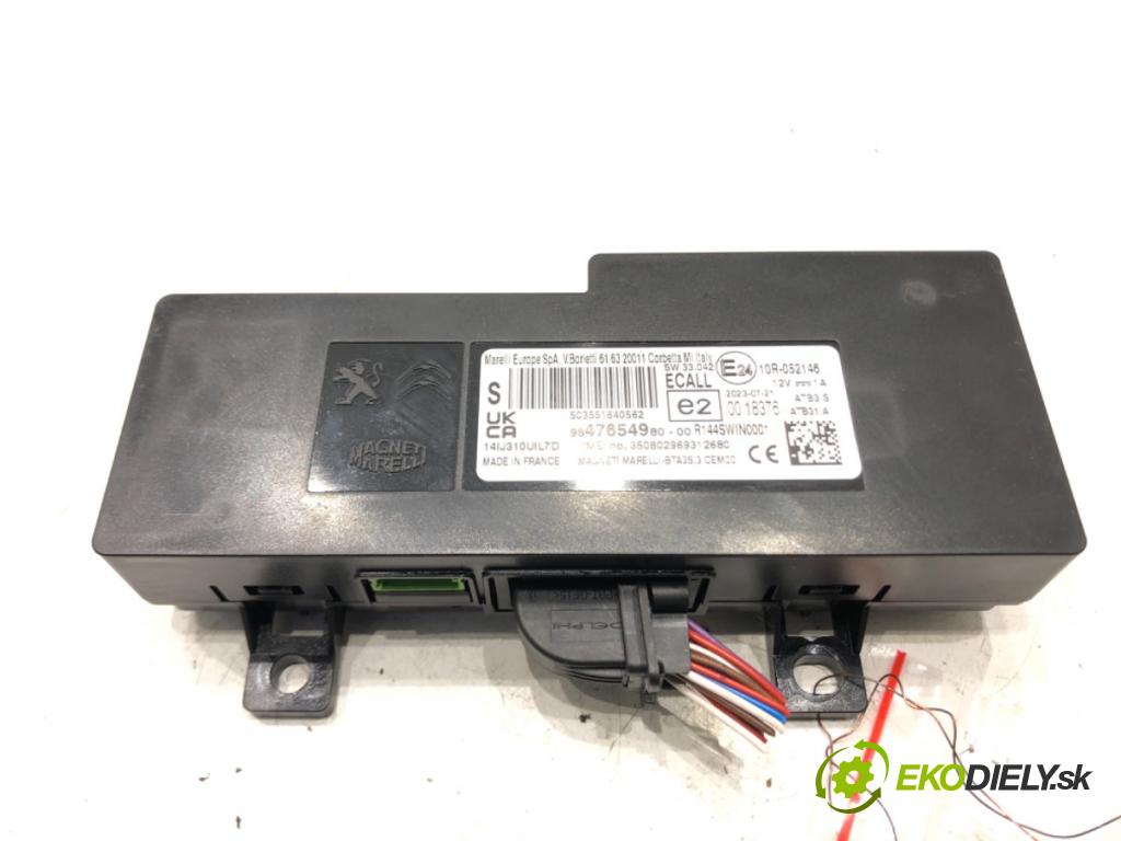 TOYOTA PROACE CITY VERSO nadwozie wielkoprzestrzenne (MPV) 2019 - 2022    1.5 D-4D 130 (BKYMA) 96 kW [131 KM] olej napędowy 2019 - 2022  Modul BLUETOOTH 9847654980 (Ostatné)