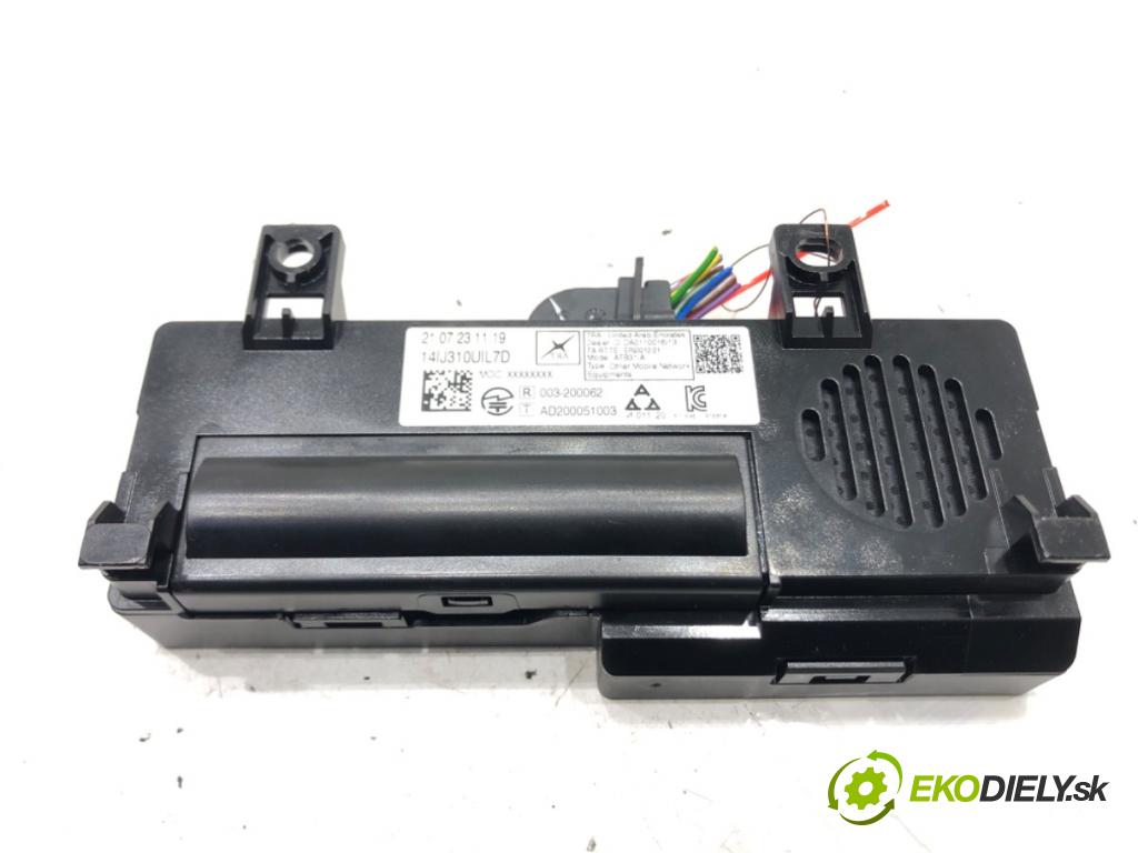 TOYOTA PROACE CITY VERSO nadwozie wielkoprzestrzenne (MPV) 2019 - 2022    1.5 D-4D 130 (BKYMA) 96 kW [131 KM] olej napędowy 2019 - 2022  Modul BLUETOOTH 9847654980 (Ostatné)