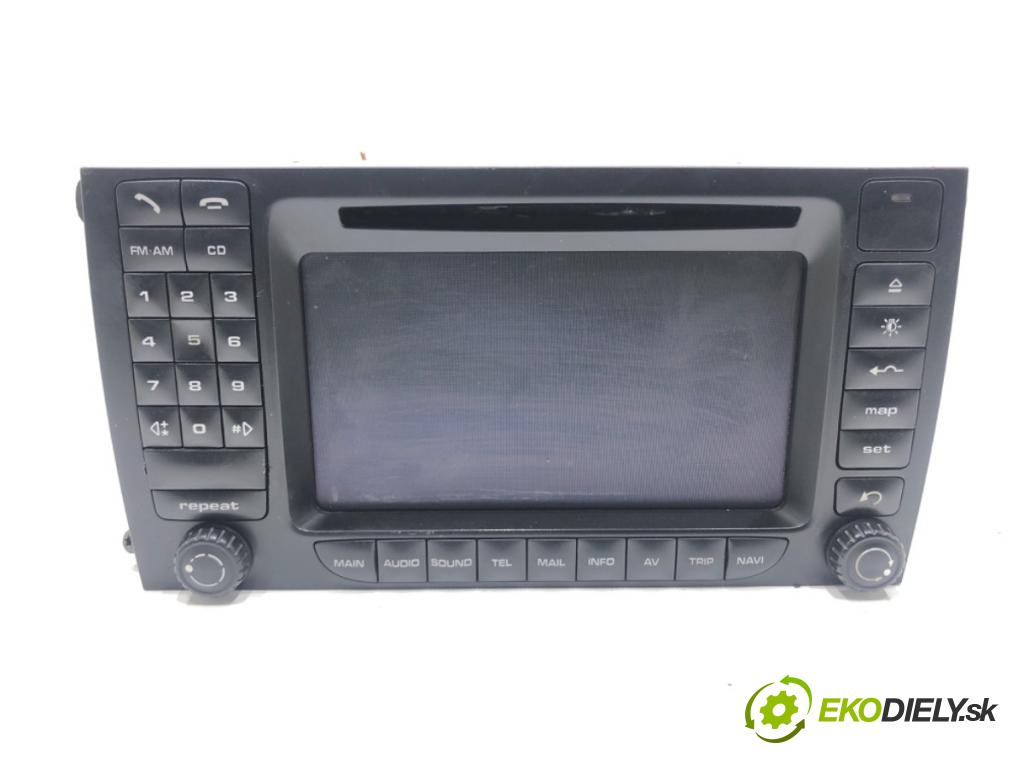 PORSCHE CAYENNE (9PA) 2002 - 2010    S 4.5 250 kW [340 KM] benzyna 2002 - 2007  RADIO 7L5035191D (Audio zariadenia)