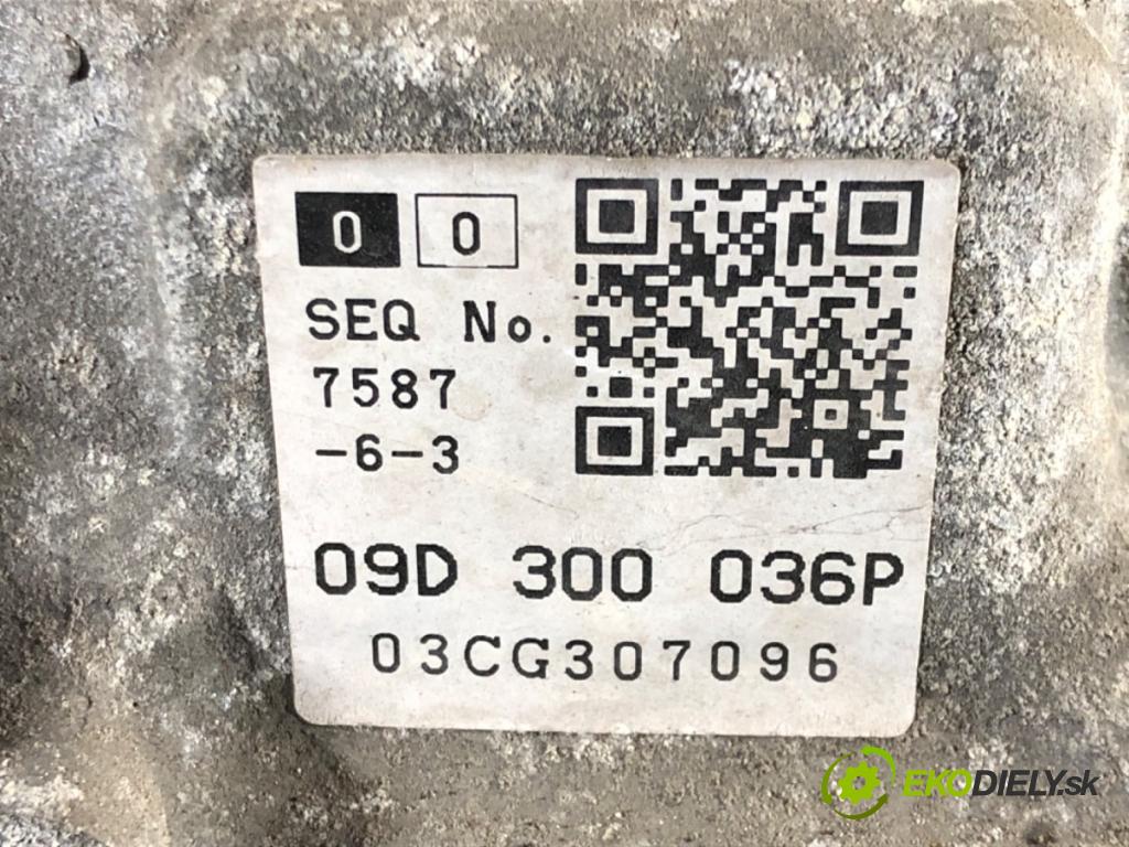 PORSCHE CAYENNE (9PA) 2002 - 2010    S 4.5 250 kW [340 KM] benzyna 2002 - 2007  Prevodovka 09D300036P (Prevodovky)