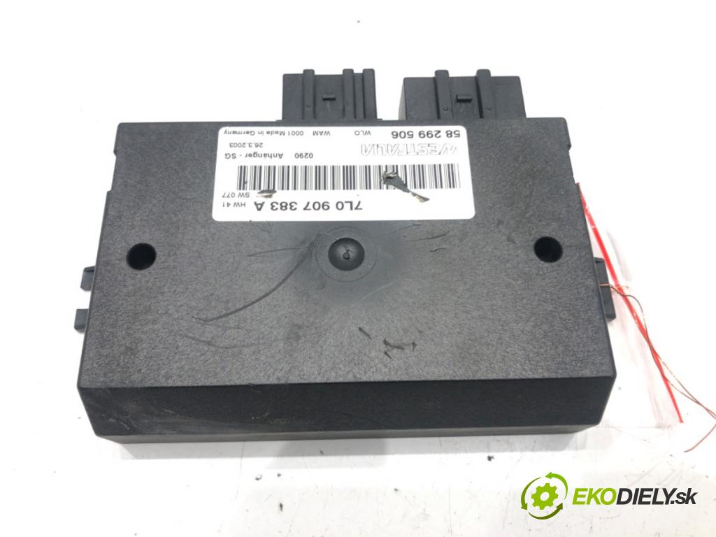 PORSCHE CAYENNE (9PA) 2002 - 2010    S 4.5 250 kW [340 KM] benzyna 2002 - 2007  Modul ťažného oka 7L0907383A (Ostatné)