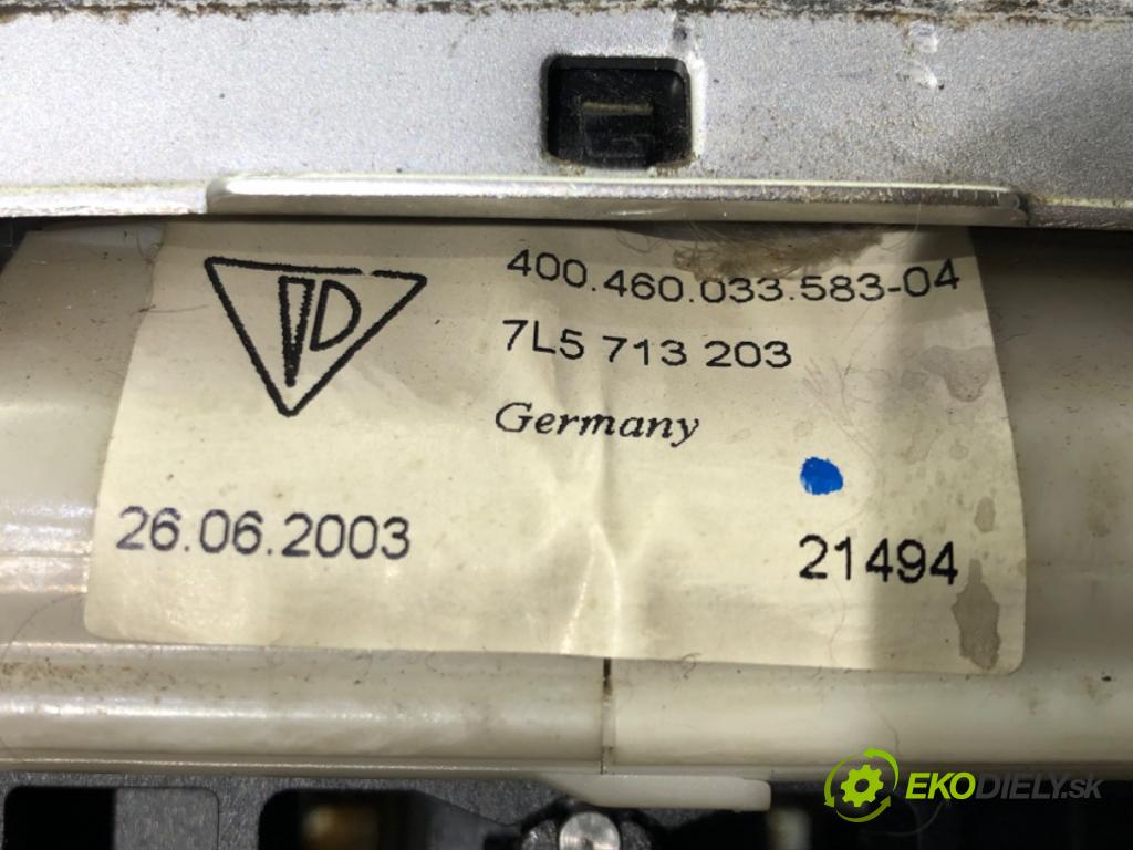 PORSCHE CAYENNE (9PA) 2002 - 2010    S 4.5 250 kW [340 KM] benzyna 2002 - 2007  Kulisa 7L5713203 (Rýchlostné páky / kulisy)