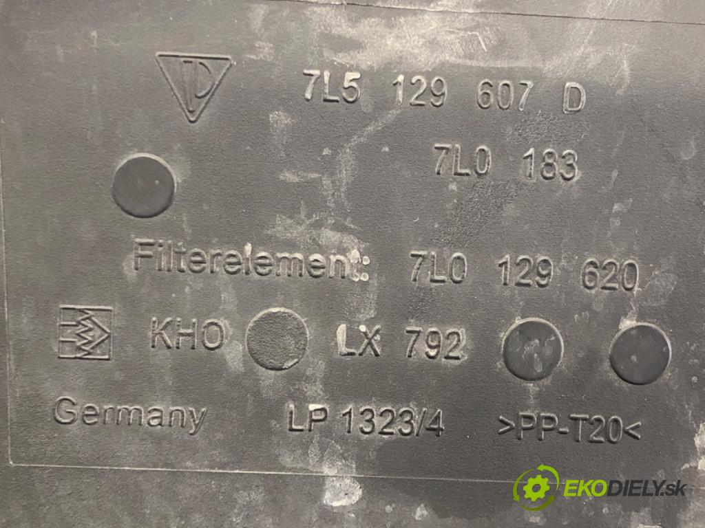 PORSCHE CAYENNE (9PA) 2002 - 2010    S 4.5 250 kW [340 KM] benzyna 2002 - 2007  Obal filtra vzduchu 7L5129607D (Obaly filtrov vzduchu)