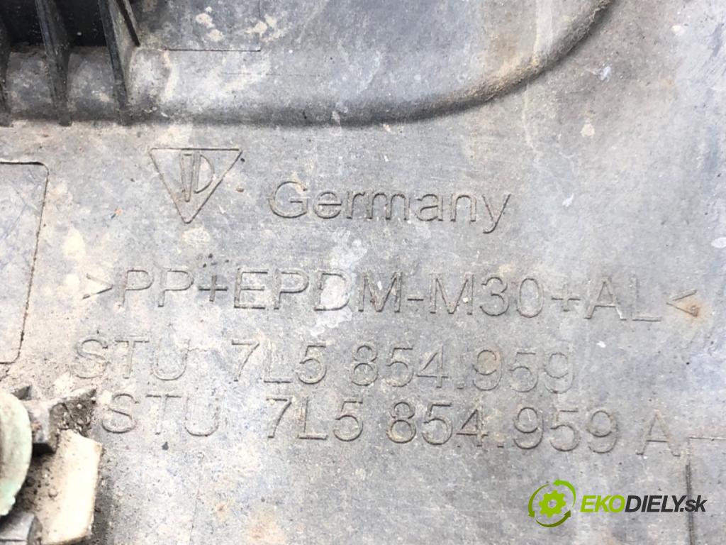 PORSCHE CAYENNE (9PA) 2002 - 2010    S 4.5 250 kW [340 KM] benzyna 2002 - 2007  lišta blatníka přední část levá strana 7L5854959