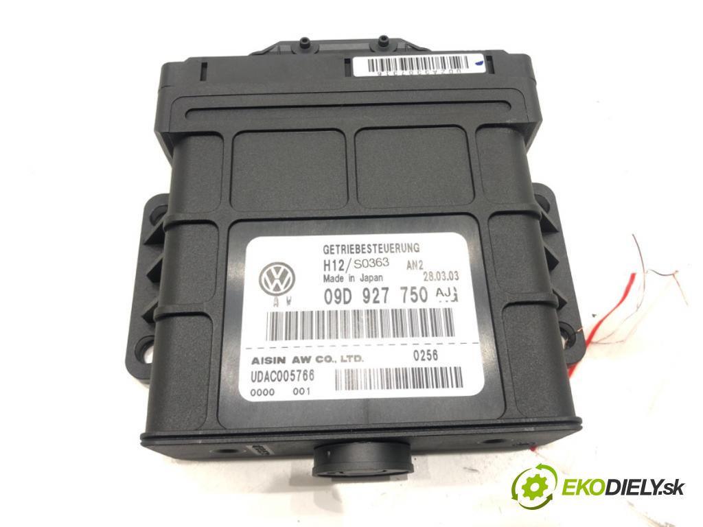 PORSCHE CAYENNE (9PA) 2002 - 2010    S 4.5 250 kW [340 KM] benzyna 2002 - 2007  Modul Riadiaca jednotka prevodovky 09D927750AG (Riadiace jednotky prevodovky)