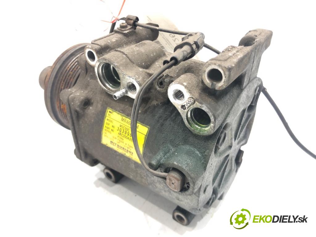 MITSUBISHI OUTLANDER I (CU_W) 2001 - 2008    2.0 (CU2W) 100 kW [136 KM] benzyna 2003 - 2006  kompresor klimatizace MR460704 (Kompresory)