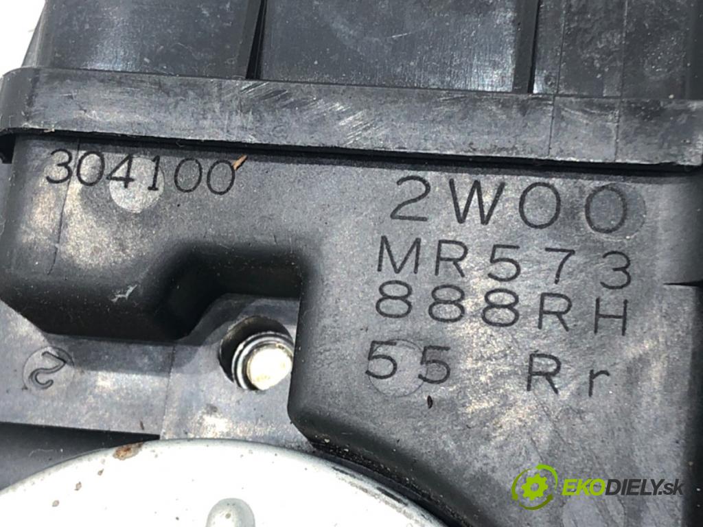 MITSUBISHI OUTLANDER I (CU_W) 2001 - 2008    2.0 (CU2W) 100 kW [136 KM] benzyna 2003 - 2006  mechanismus okna pravý zadní část MR573888